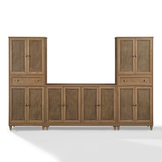 Crosley Furniture - Katia 3-Piece Sideboard And Pantry Set - Sideboard & 2 Pantries - KF33079DW view 2