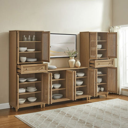 Crosley Furniture - Katia 3-Piece Sideboard And Pantry Set - Sideboard & 2 Pantries - KF33079DW view 8