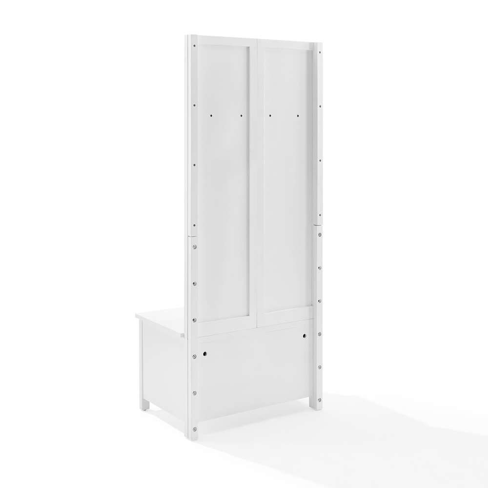 Crosley Furniture - Kayce Hall Tree White - CF6040-WH veiw 5