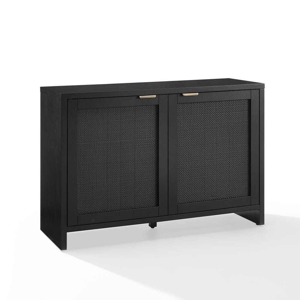 Crosley Furniture - Kenji Record Player Cabinet With Vinyl Storage - CF1146-BK view 1