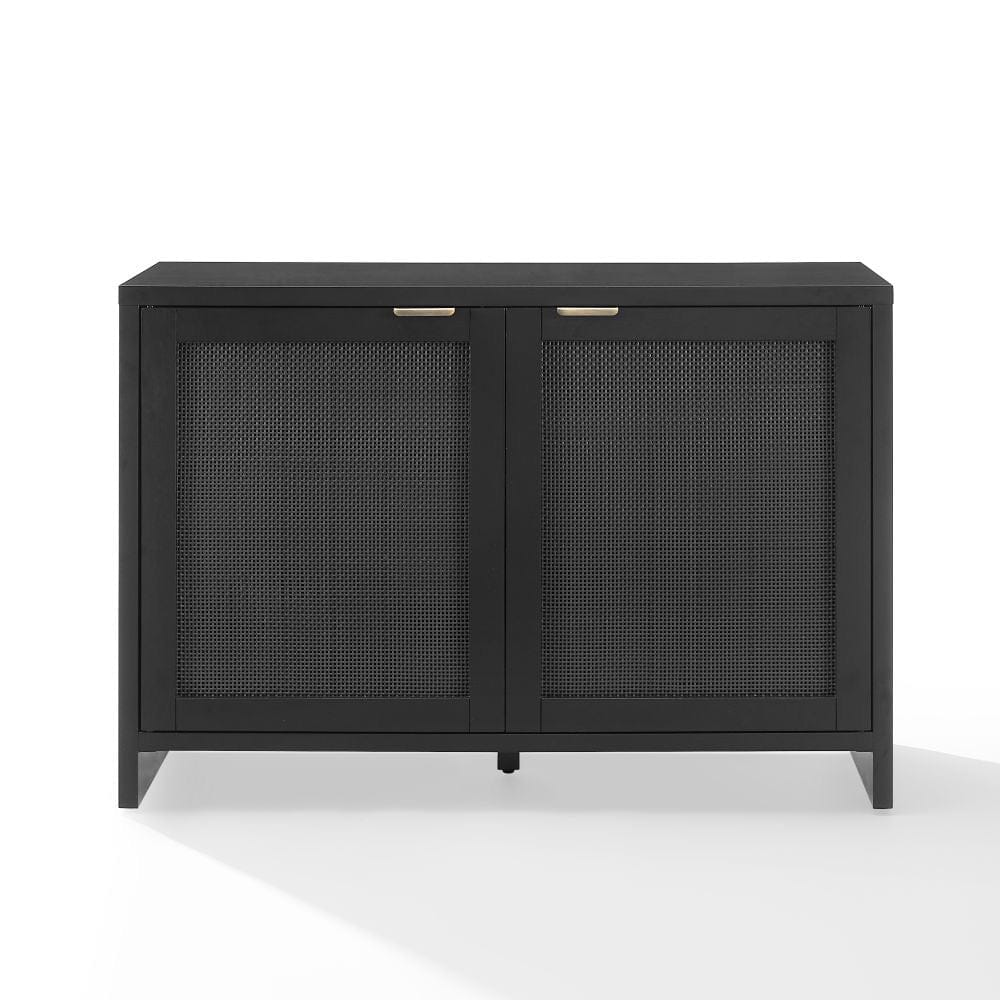 Crosley Furniture - Kenji Record Player Cabinet With Vinyl Storage - CF1146-BK view 3