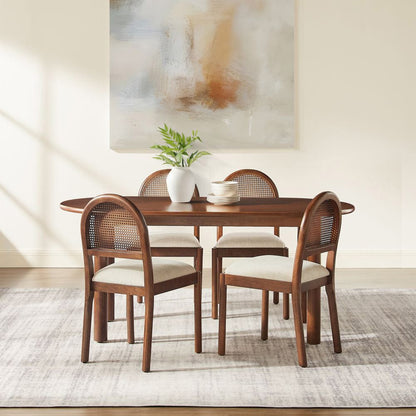 Crosley Furniture - Kennedy 5-Piece Dining Table Set For 4 - Table & 4 Chairs - KF20048WA-CR view 6