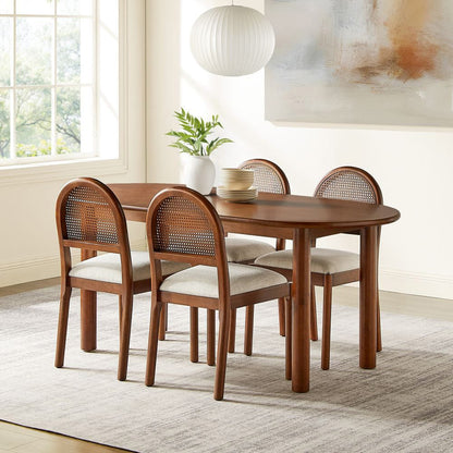 Crosley Furniture - Kennedy 5-Piece Dining Table Set For 4 - Table & 4 Chairs - KF20048WA-CR view 7