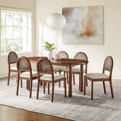 Crosley Furniture - Kennedy 7-Piece Dining Table Set For 6 - Table & 6 Chairs - KF20049WA-CR view 6