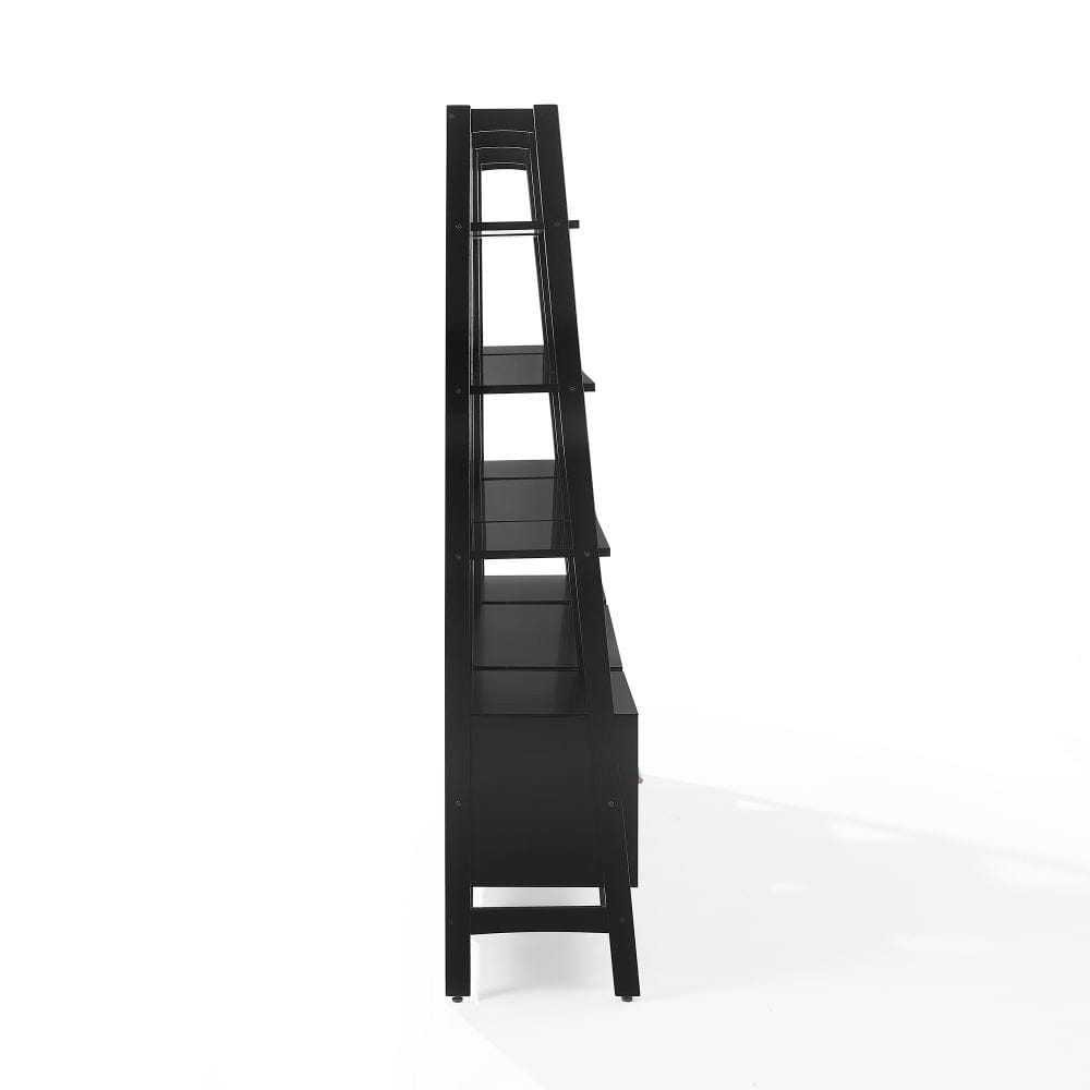 Crosley Furniture - Landon 3-Piece Etagere Bookcase Set - Large Etagere & 2 Small Etageres - KF13040MB view 3
