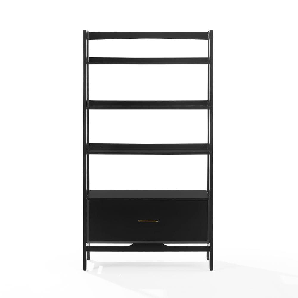 Crosley Furniture - Landon Large Etagere Bookcase - CF1110-MB view 2