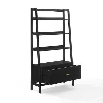 Crosley Furniture - Landon Large Etagere Bookcase - CF1110-MB view 2