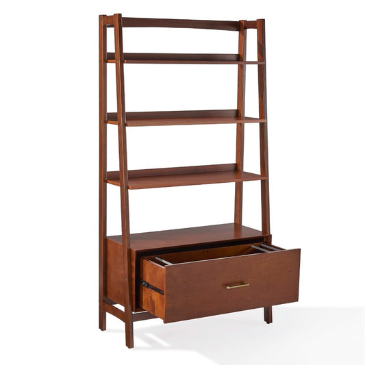 Crosley Furniture - Landon Large Etagere Mahogany - CF1110-MA view 1