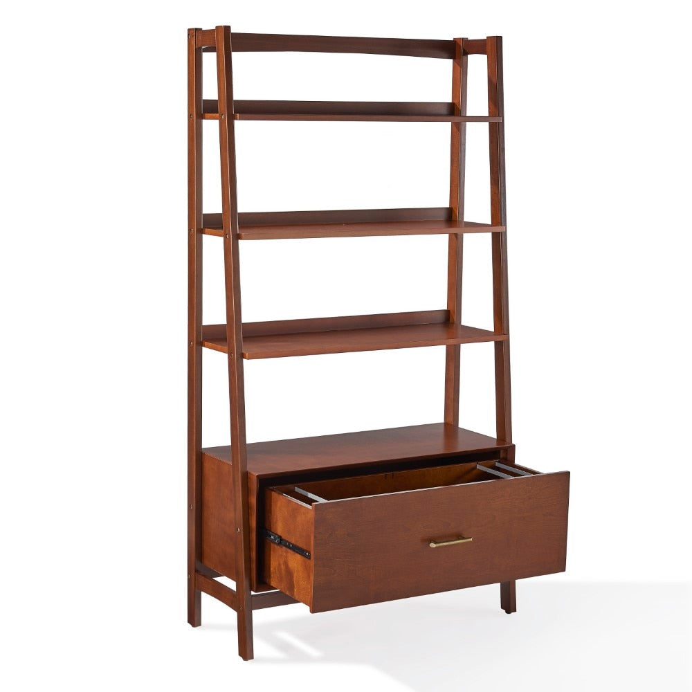 Crosley Furniture - Landon Large Etagere Mahogany - CF1110-MA veiw 3