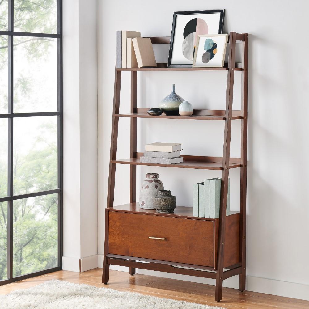 Crosley Furniture - Landon Large Etagere Mahogany - CF1110-MA veiw 7