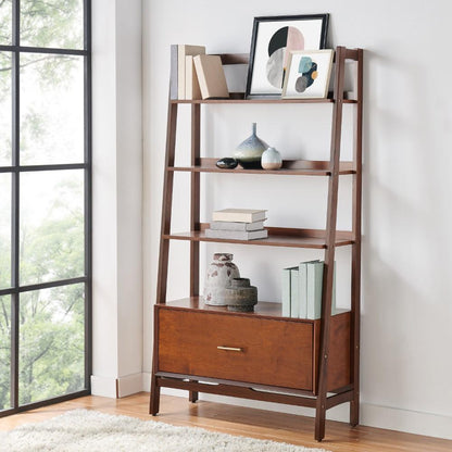 Crosley Furniture - Landon Large Etagere Mahogany - CF1110-MA veiw 7