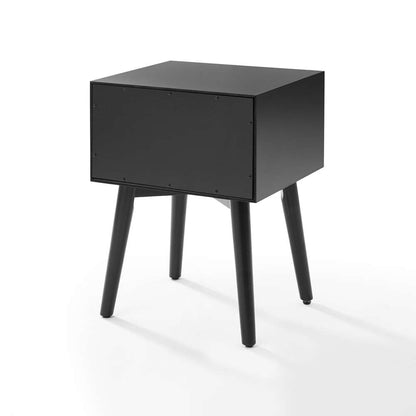 Crosley Furniture - Landon Night Stand Matte Black - CF9401-MB veiw 5