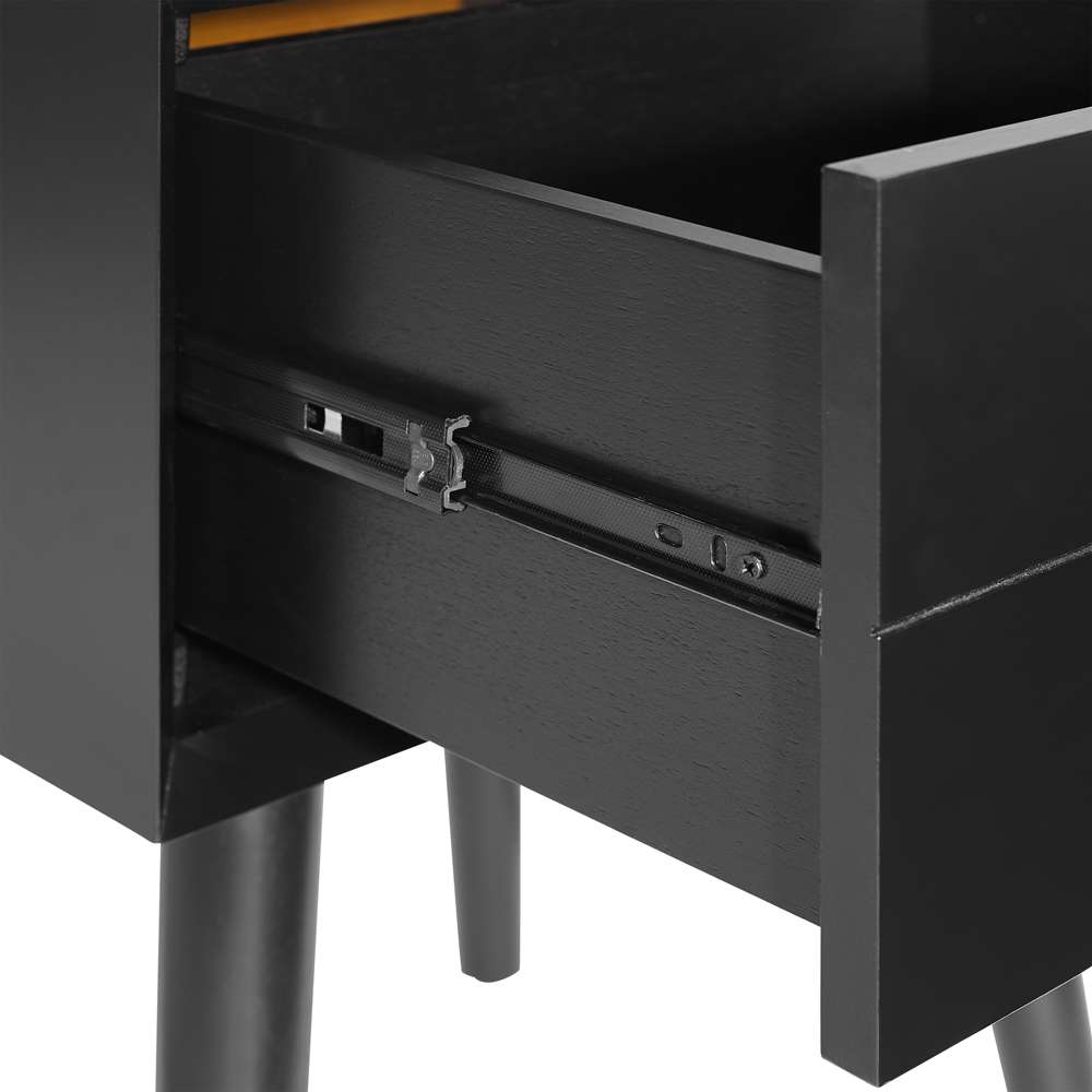 Crosley Furniture - Landon Night Stand Matte Black - CF9401-MB veiw 6