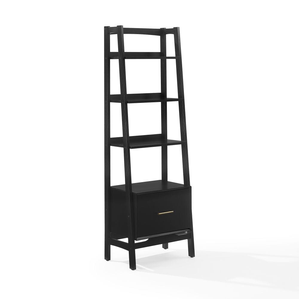 Crosley Furniture - Landon Small Etagere Bookcase - CF1109-MB view 1