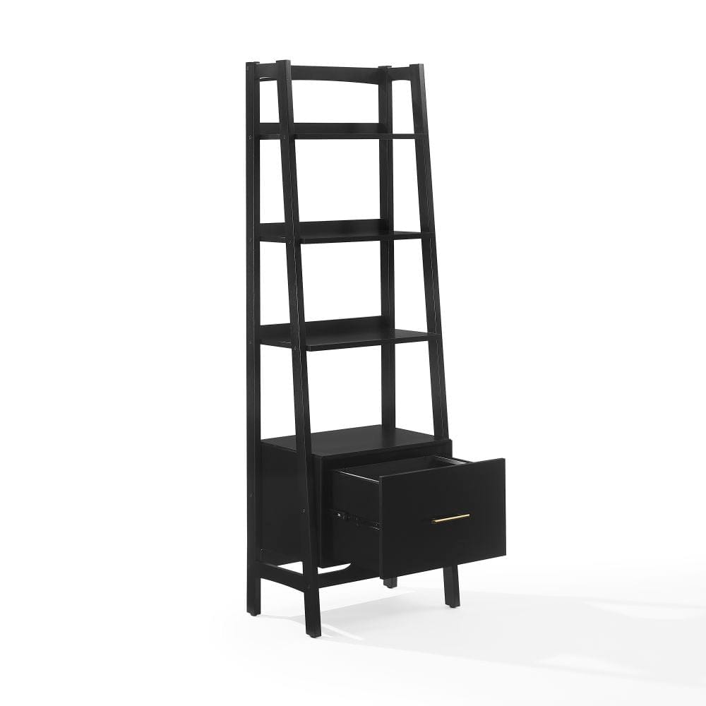 Crosley Furniture - Landon Small Etagere Bookcase - CF1109-MB view 2