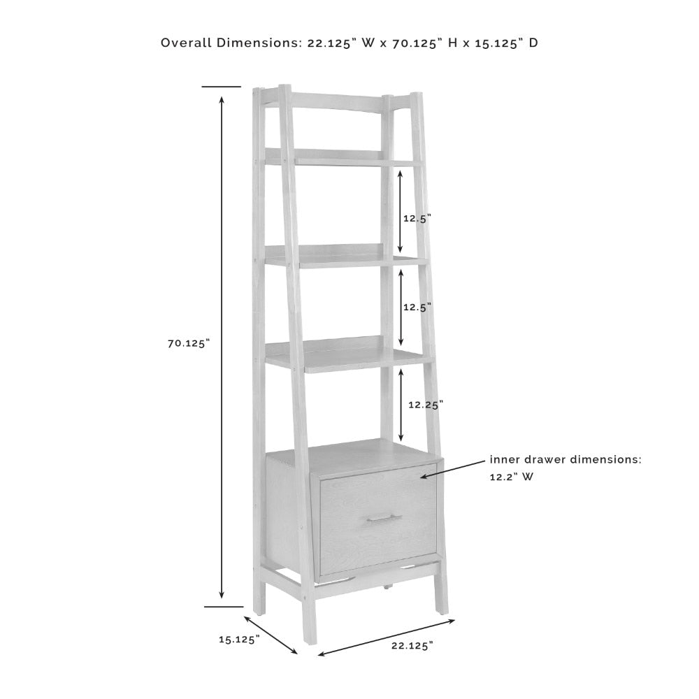 Crosley Furniture - Landon Small Etagere Mahogany - CF1109-MA view 7