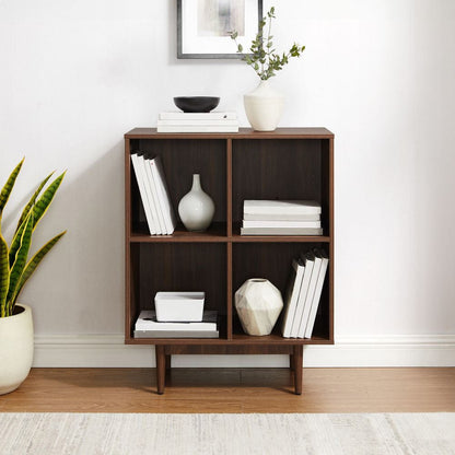 Crosley Furniture - Liam 4 Cube Record Player Stand With Vinyl Storage - CF1131-WA view 0