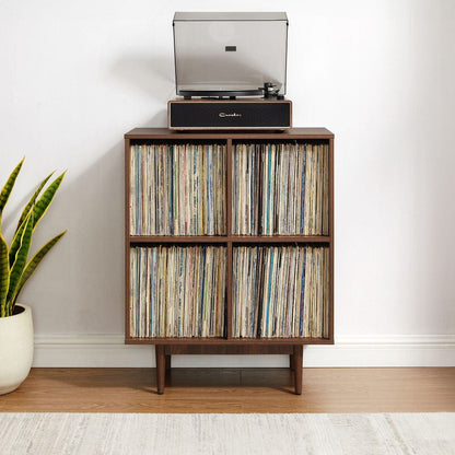 Crosley Furniture - Liam 4 Cube Record Player Stand With Vinyl Storage - CF1131-WA view 2