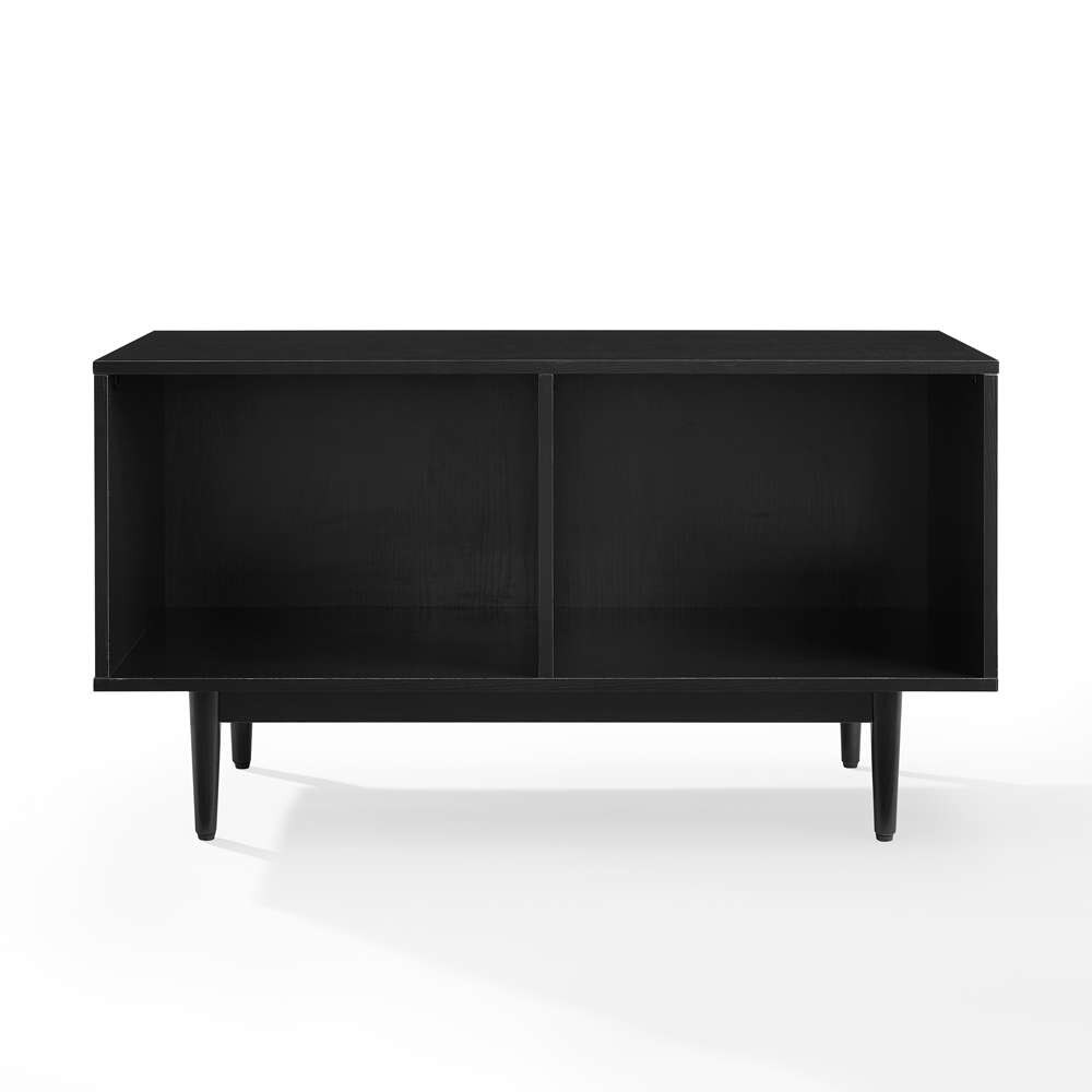 Crosley Furniture - Liam Medium Record Storage Console Cabinet Black - CF1116-BK veiw 3