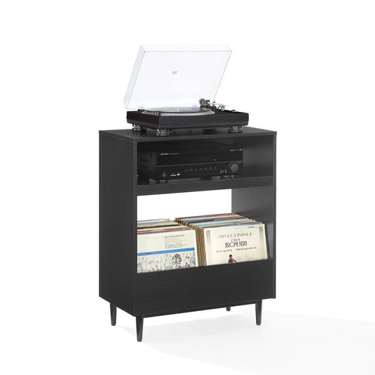 Crosley Furniture - Liam Record Player Stand With Vinyl Storage - CF1125-BK view 1