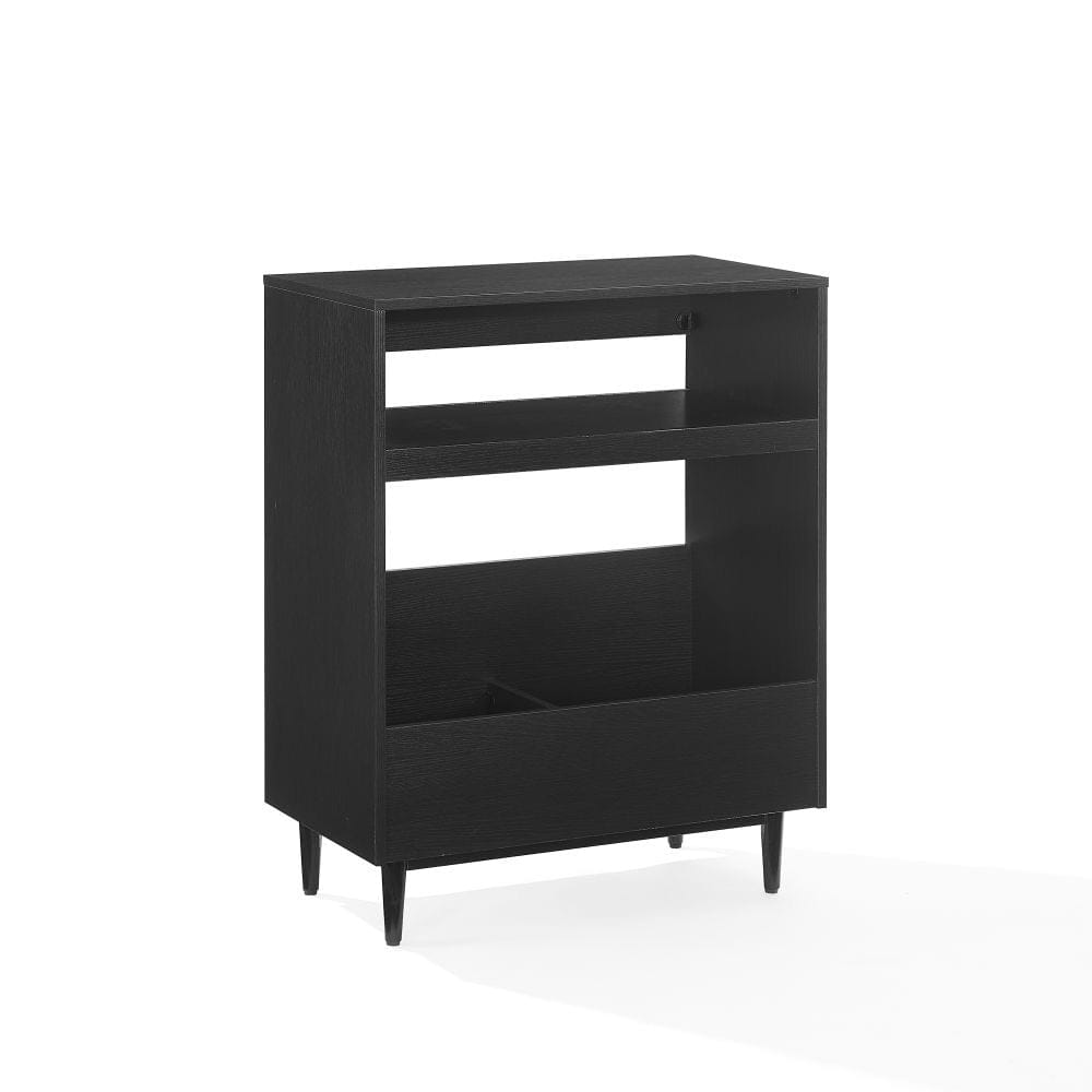 Crosley Furniture - Liam Record Player Stand With Vinyl Storage - CF1125-BK view 4