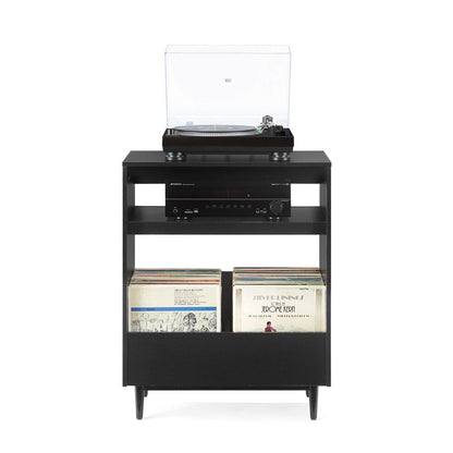 Crosley Furniture - Liam Record Player Stand With Vinyl Storage - CF1125-BK view 5