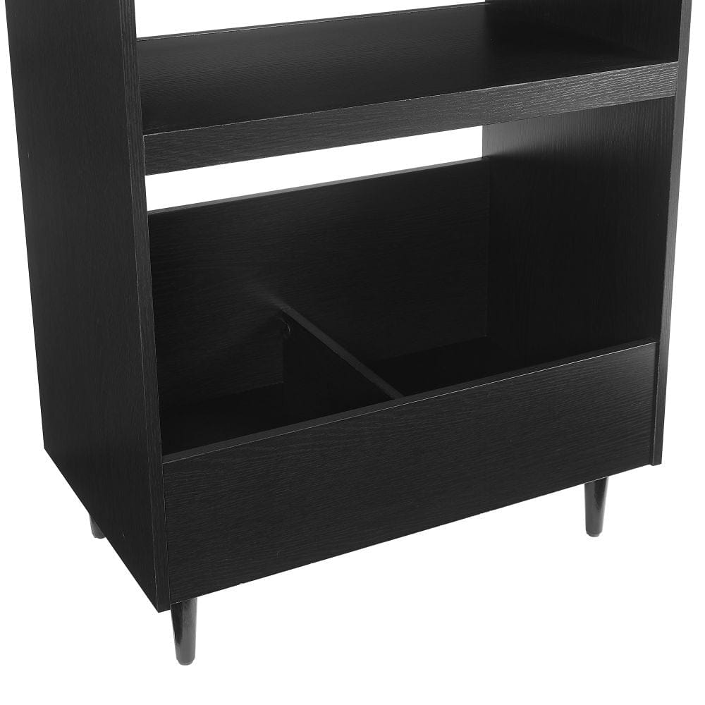 Crosley Furniture - Liam Record Player Stand With Vinyl Storage - CF1125-BK view 7