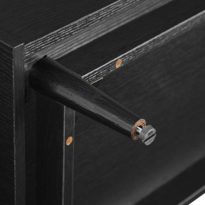 Crosley Furniture - Liam Record Player Stand With Vinyl Storage - CF1125-BK view 8