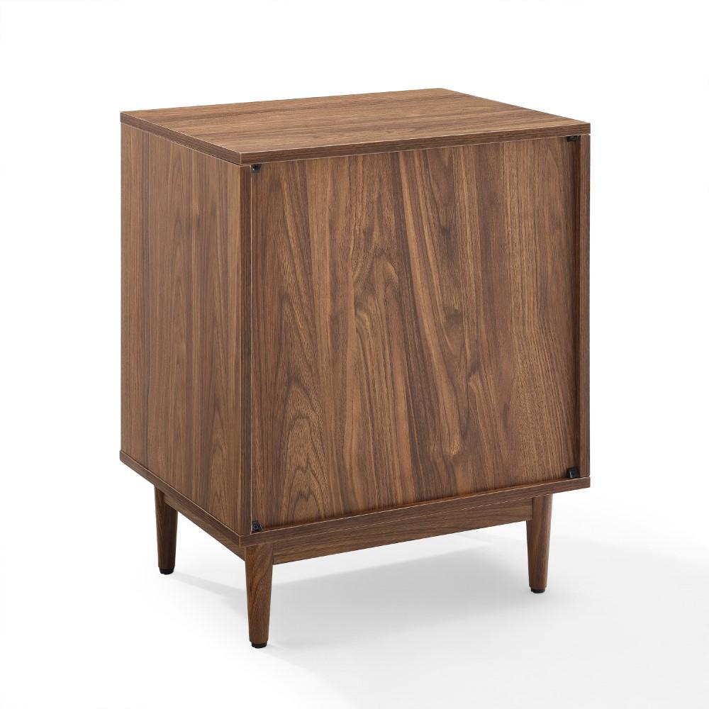 Crosley Furniture - Liam Record Storage End Table Walnut - CF1117-WA veiw 3