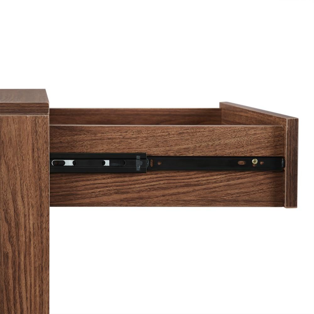 Crosley Furniture - Liam Record Storage End Table Walnut - CF1117-WA veiw 6