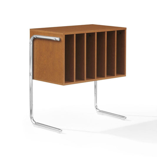 Crosley Furniture - Lily Record Player Stand With Vinyl Storage - CF1180-WA view 1