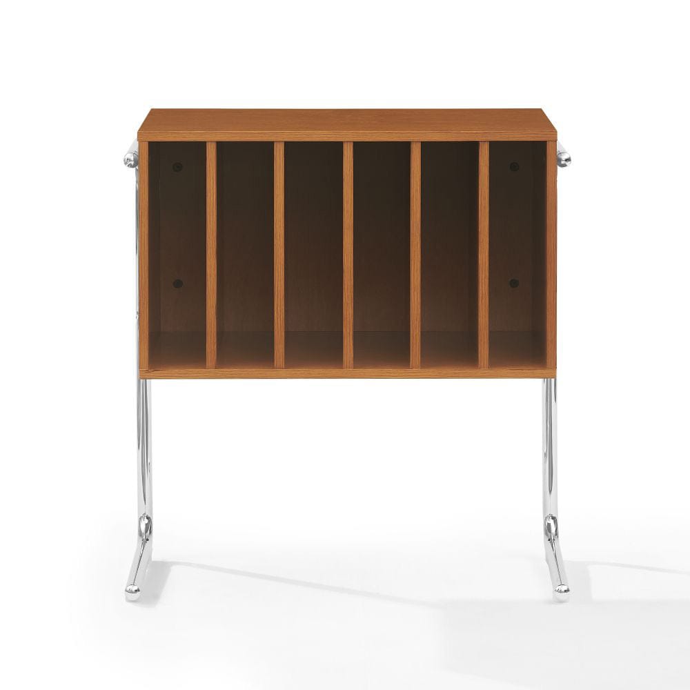 Crosley Furniture - Lily Record Player Stand With Vinyl Storage - CF1180-WA view 2