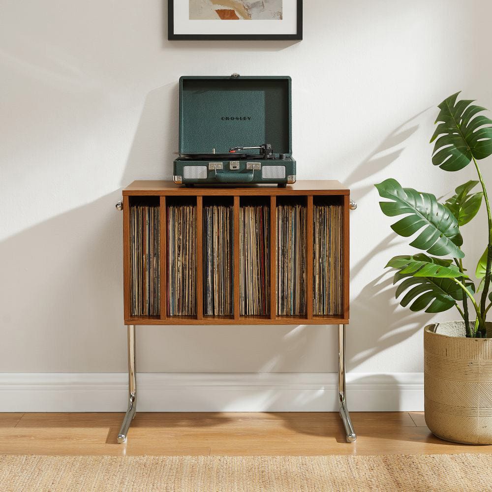 Crosley Furniture - Lily Record Player Stand With Vinyl Storage - CF1180-WA view 9