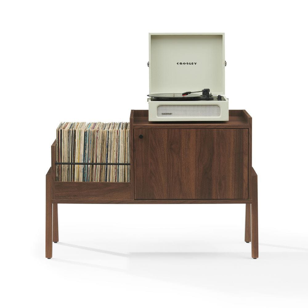 Crosley Furniture - Luna Record Player Cabinet With Vinyl Storage - CF1185-WA view 1