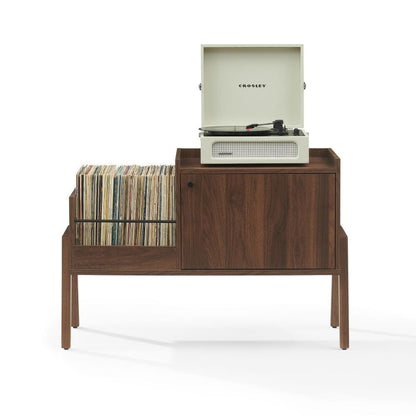 Crosley Furniture - Luna Record Player Cabinet With Vinyl Storage - CF1185-WA view 1