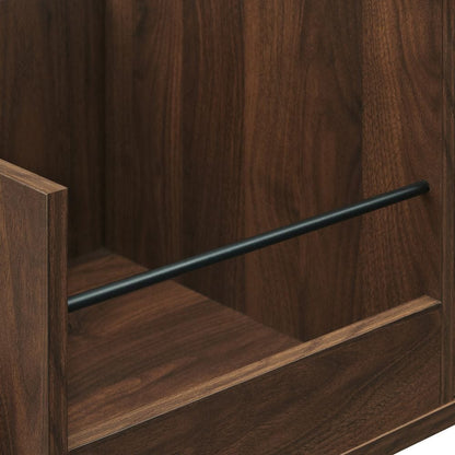 Crosley Furniture - Luna Record Player Cabinet With Vinyl Storage - CF1185-WA view 2