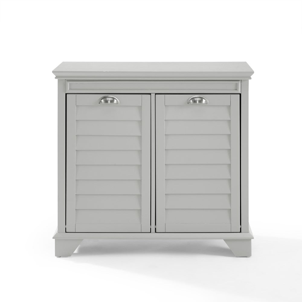 Crosley Furniture - Lydia Linen Hamper Gray - CF7003-GY veiw 2