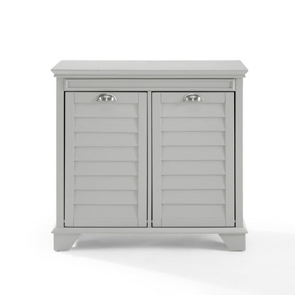 Crosley Furniture - Lydia Linen Hamper Gray - CF7003-GY veiw 2