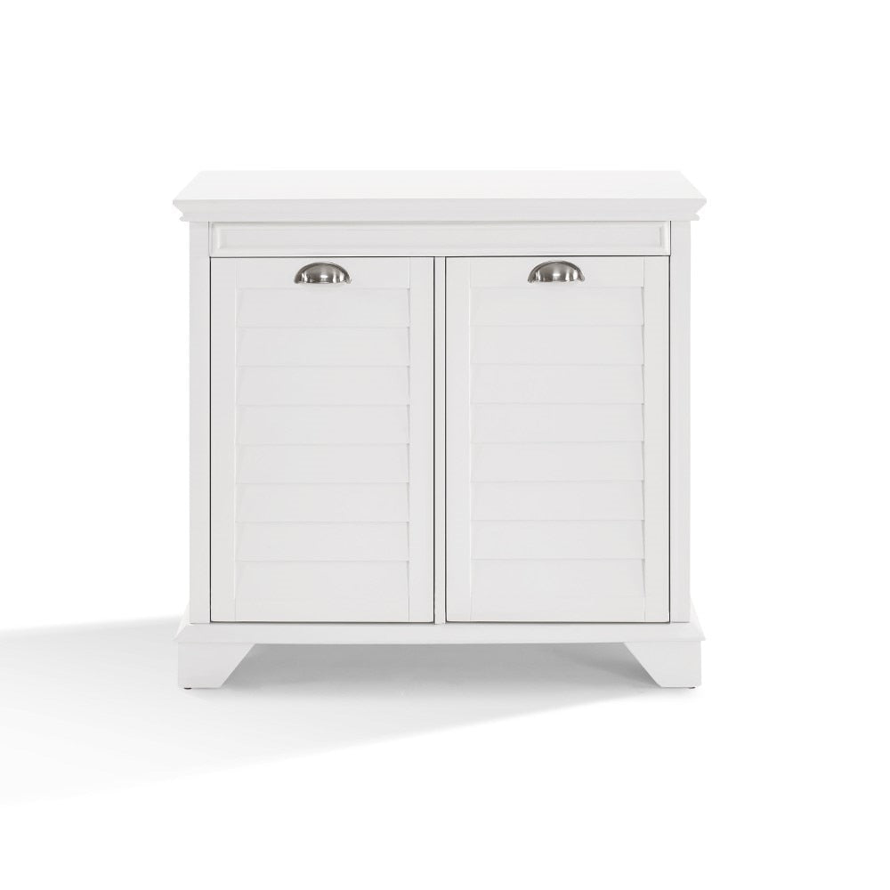 Crosley Furniture - Lydia Linen Hamper - CF7003-WH veiw 1