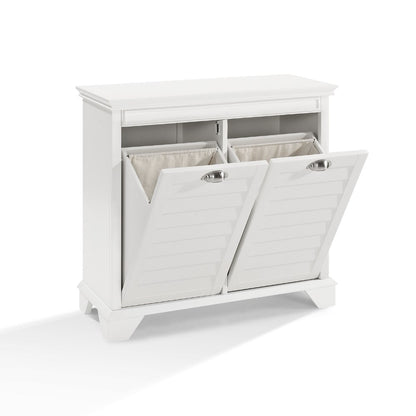 Crosley Furniture - Lydia Linen Hamper - CF7003-WH veiw 4