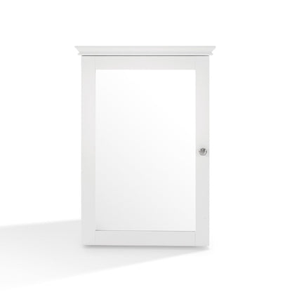 Crosley Furniture - Lydia Mirrored Wall Cabinet - CF7005-WH veiw 1