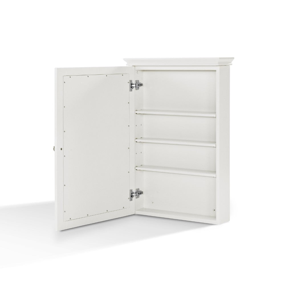 Crosley Furniture - Lydia Mirrored Wall Cabinet - CF7005-WH veiw 4
