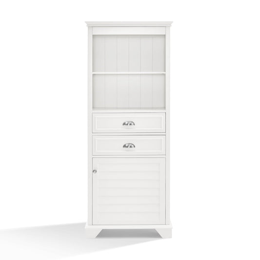 Crosley Furniture - Lydia Tall Cabinet - CF7001-WH veiw 1