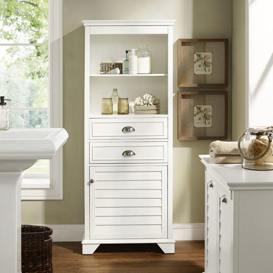 Crosley Furniture - Lydia Tall Cabinet - CF7001-WH veiw 2