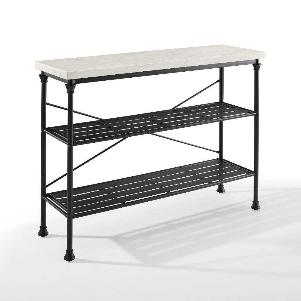 Crosley Furniture - Madeleine Console Matte Black - CF6130-MB veiw 1