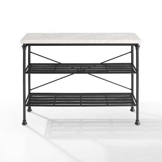Crosley Furniture - Madeleine Console Matte Black - CF6130-MB veiw 2