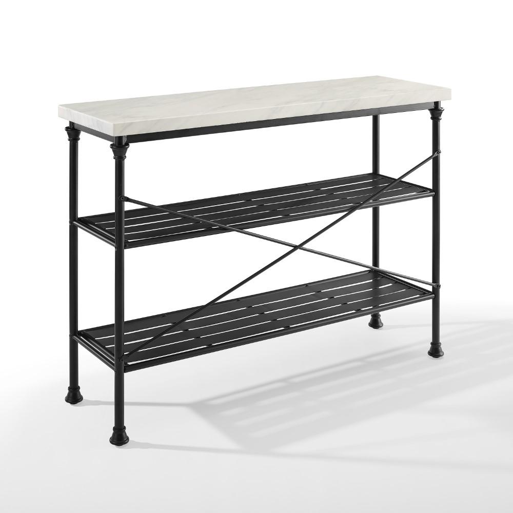 Crosley Furniture - Madeleine Console Matte Black - CF6130-MB veiw 3