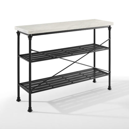 Crosley Furniture - Madeleine Console Matte Black - CF6130-MB veiw 3