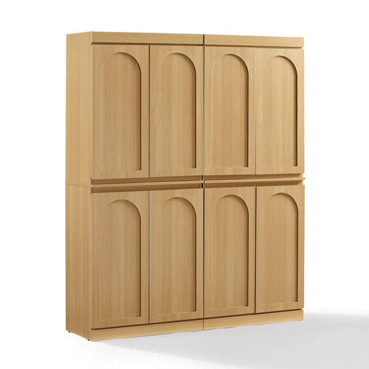 Crosley Furniture - Marco 2-Piece Kitchen Pantry Storage Cabinet Set - 2 Pantries - KF33075AH view 1