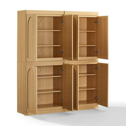 Crosley Furniture - Marco 2-Piece Kitchen Pantry Storage Cabinet Set - 2 Pantries - KF33075AH view 3